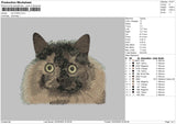 Cat 0103 Embroidery File 6 sizes