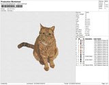 cat v10 Embroidery