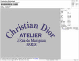 Christian Dior Atelier Embroidery