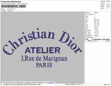 Christian Dior Atelier Embroidery