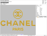 CHANEL SATIN Embroidery