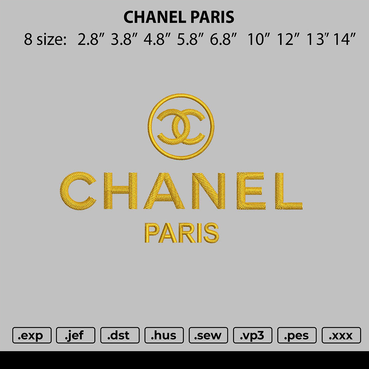 Chanel Embroidery