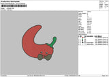 Chilli Chibi Embroidery File 6 sizes
