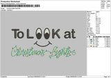 Christmastext 0905 Embroidery File 6 sizes