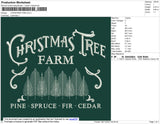 Christmas Tree Embroidery