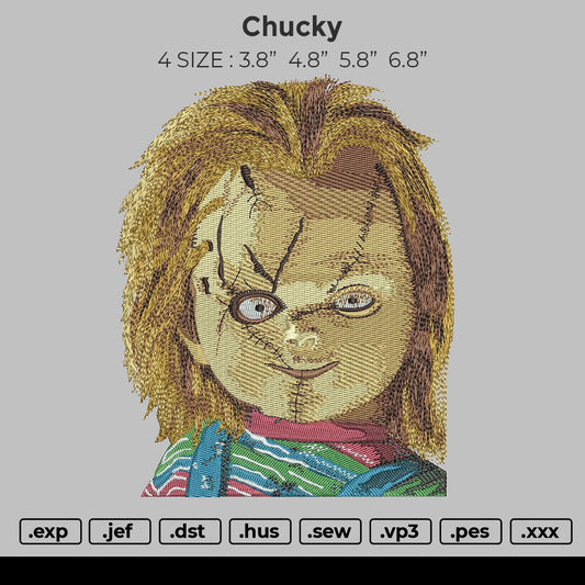 Chucky Embroidery