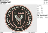 Cidf logo Embroidery File 6 size