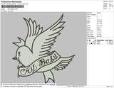 Bird Cry Baby Embroidery