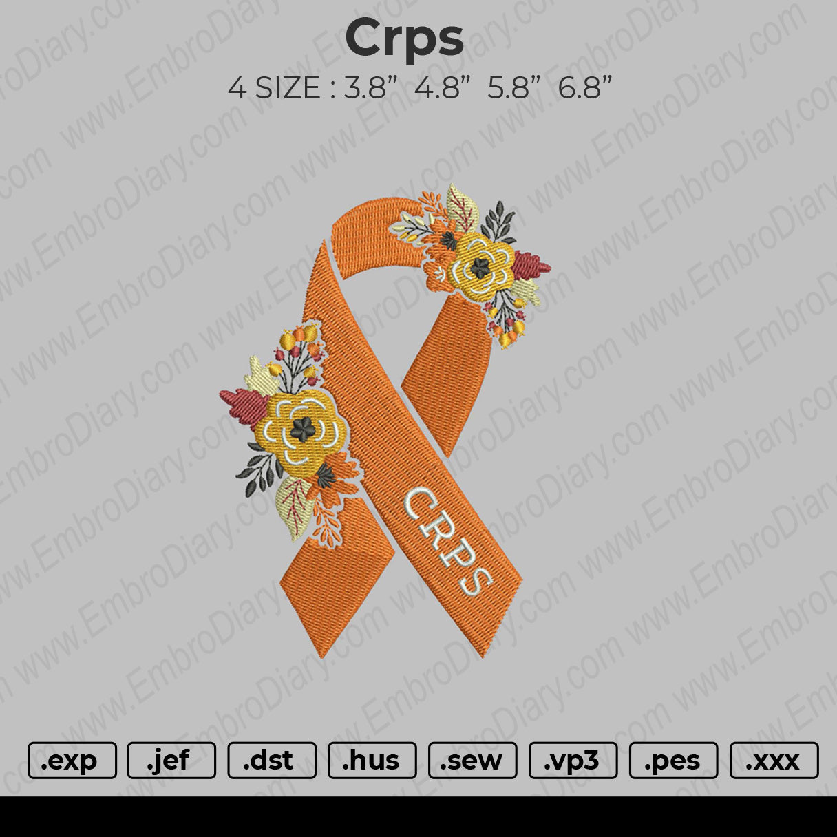 CRPS Embroidery