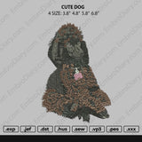 Cute Dog Embroidery