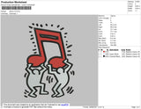 Dance V3 Embroidery