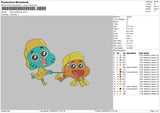 Darwinwater Embroidery File 6 sizes