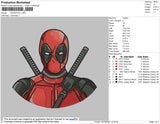 Deadpool Embroidery