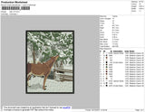 Deer Embroidery