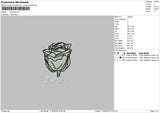 Delrosa Embroidery File 6 sizes