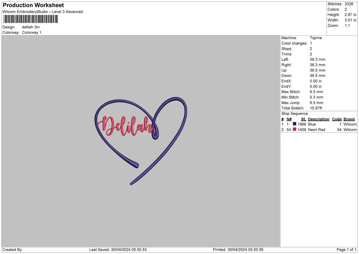 Lovetext 0102 Embroidery 2 Files