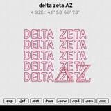 delta zeta AZ