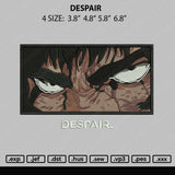Despair Embroidery