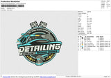 Detailing Embroidery File 6 size
