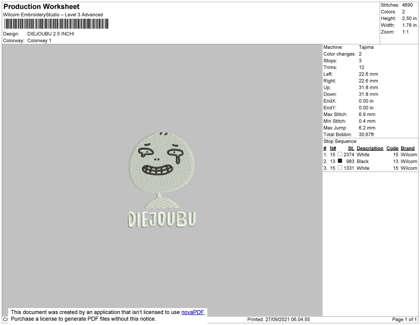 Diejobu Embroidery
