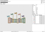 Disneyland Embroidery