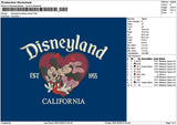 Dland Mcikey2601 Embroidery File 6 sizes