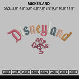 Mickeyland Embroidery