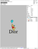 Dior Pooh Embroidery