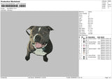 Dog 0606 Embroidery File 6 sizes