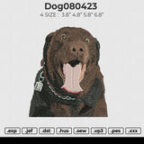 Dog080423 Embroidery