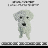 Dog 2612 Embroidery File 6 sizes