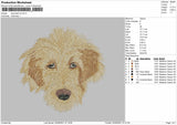 Dog Head V3 Embroidery