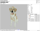 Dog V25 Embroidery