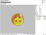 Dragon Ball Stars Embroidery