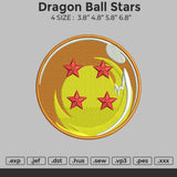 Dragon Ball Stars Embroidery