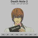Death Note Embroidery