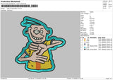 Eddy V3 Embroidery File 6 sizes