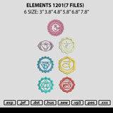 Elements 1201 Embroidery 7 Files