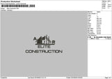Elitetext 2310 Embroidery File 6 sizes