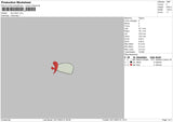 Evehand Embroidery File 6 sizes