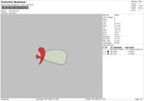 Evehand Embroidery File 6 sizes