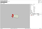 Evehand Embroidery File 6 sizes