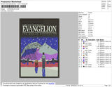 Evangelion v2 Embroidery