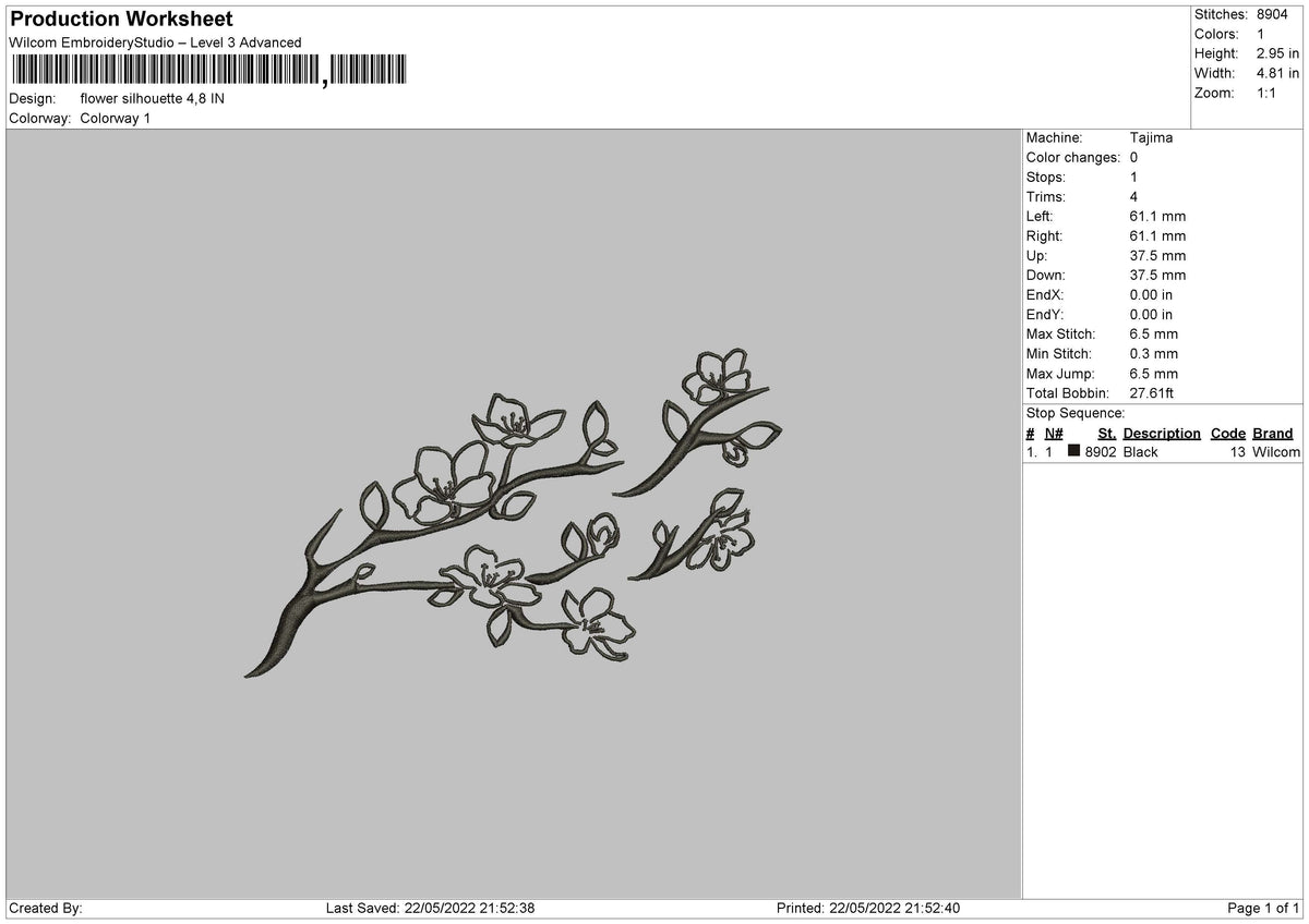 Flower Silhouette