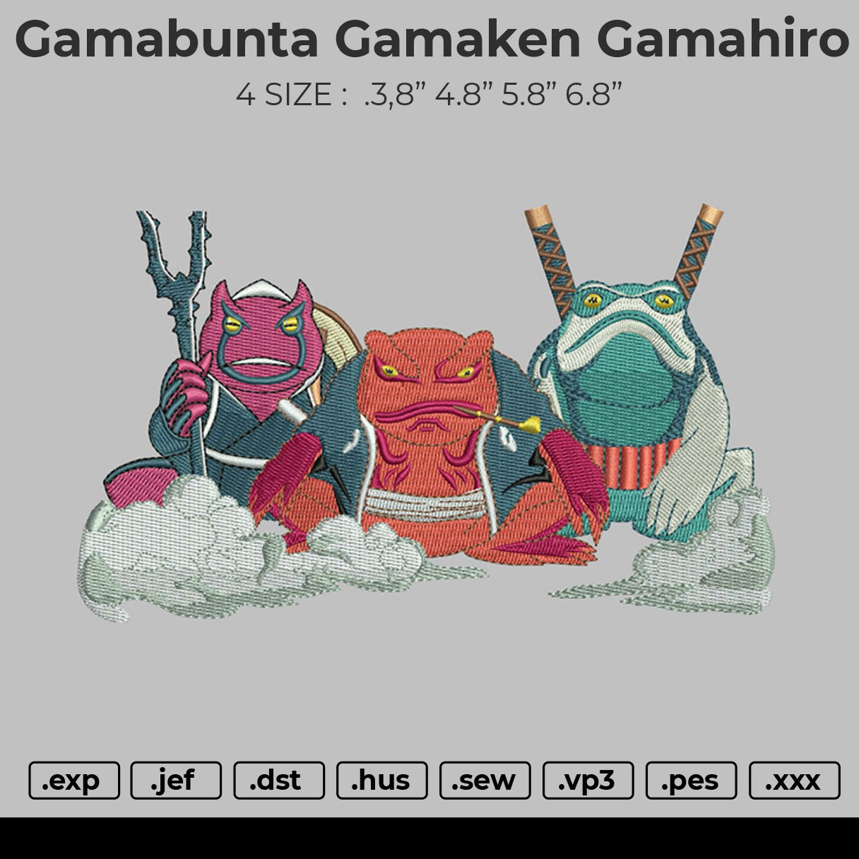 Gamabunta Gamaken Gamahiro