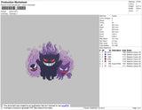 Ghost 002 Embroidery