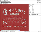 Ginger Bread Embroidery
