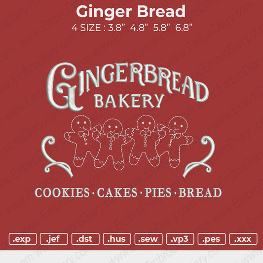 Ginger Bread Embroidery