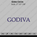 Godia Cocoa Embroidery