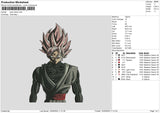 Gokublack Embroidery File 6 sizes